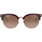 SUSAN, Shiny Transparent Burgundy Shiny Light Gold Metal-Mineral Polarized Drivers Gradient Cat 2 to 3, hi-res image number null